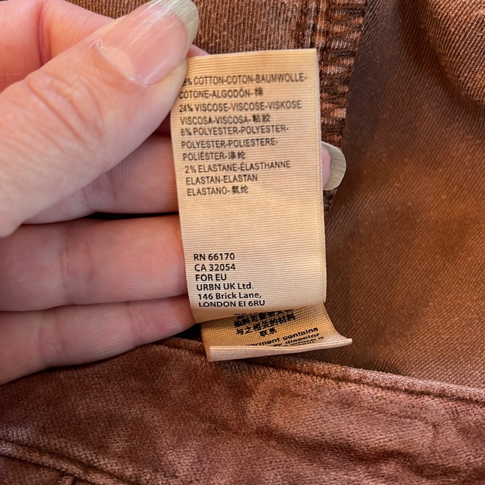 We The Free Rust Flare Pants - Picture 3 of 14